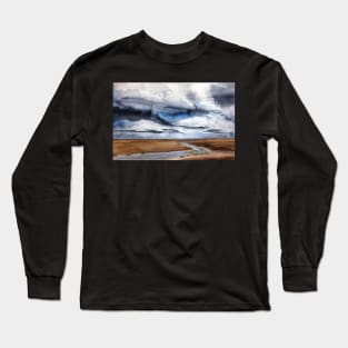 Early Evening on Old Hunstatnton Beach Long Sleeve T-Shirt